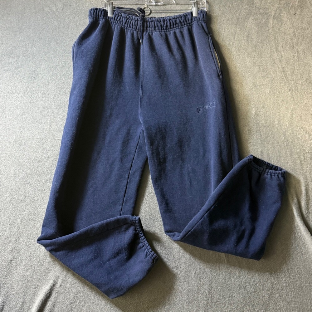 Vintage Levis Strauss & Co Navy Blue Sweatpants XL Made in USA Baggy Joggers